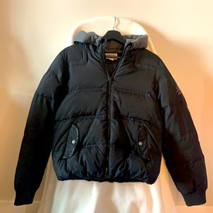 CONVERSE Vintage Black Puffer Jacket